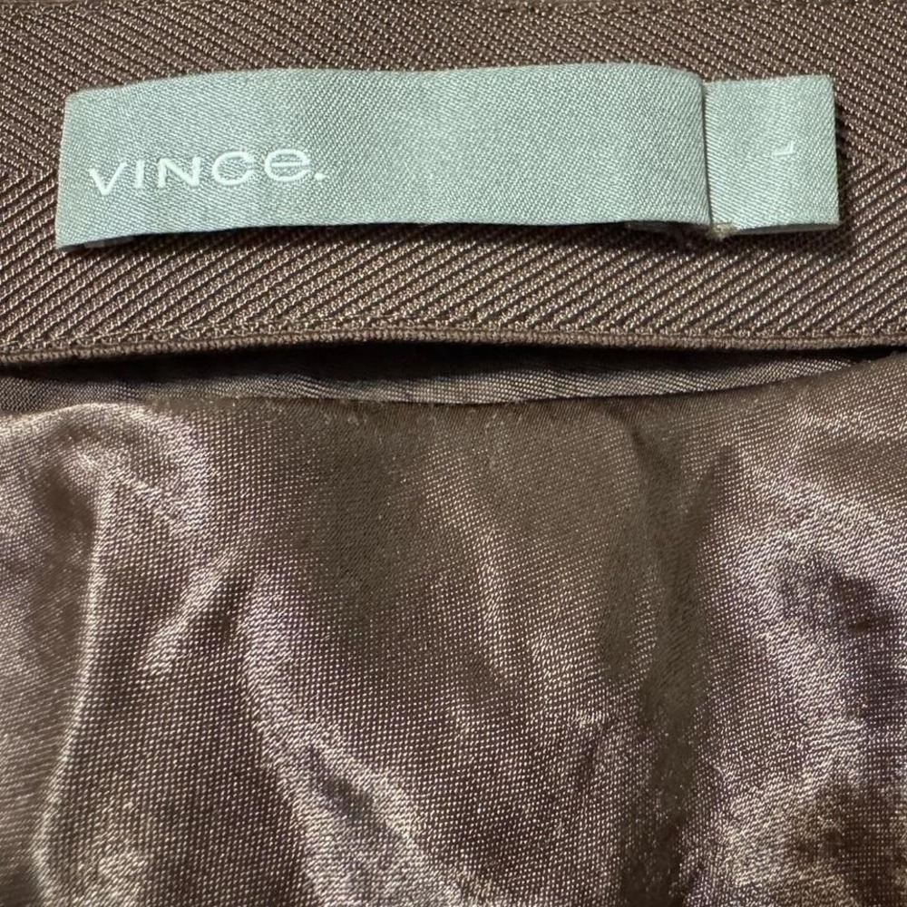 Vince satin-blend midi skirt - Picture 2 of 3
